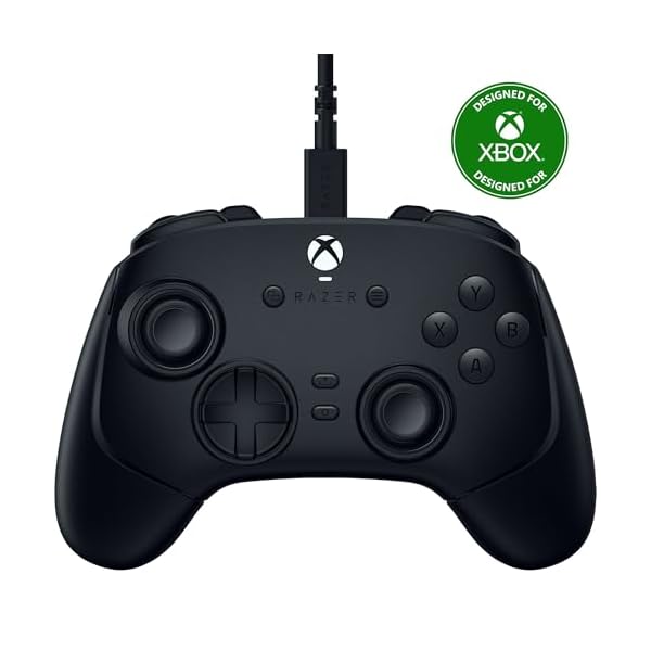 Razer Wolverine V3 Tournament Edition Wired Gaming Controller: Licensed for Xbox Series X|S, Xbox One, Windows PC – 6 Remappable Buttons – Fast Triggers – USB-C Cable – Wired Tournament Mode – Black