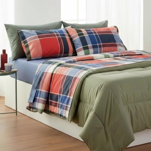 Bassetti Completo lenzuolo matrimoniale cotone (MA60 Foto 18, MATRIMONIALE)