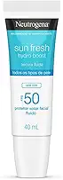 Protetor Solar Facial Neutrogena Sun Fresh Hydro Boost Sem Cor FPS 50 40mL