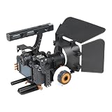 La scatola opaca inclusa blocca la luce diffusa indesiderata for stabilizzare la presentazione delle immagini nella fotocamera.