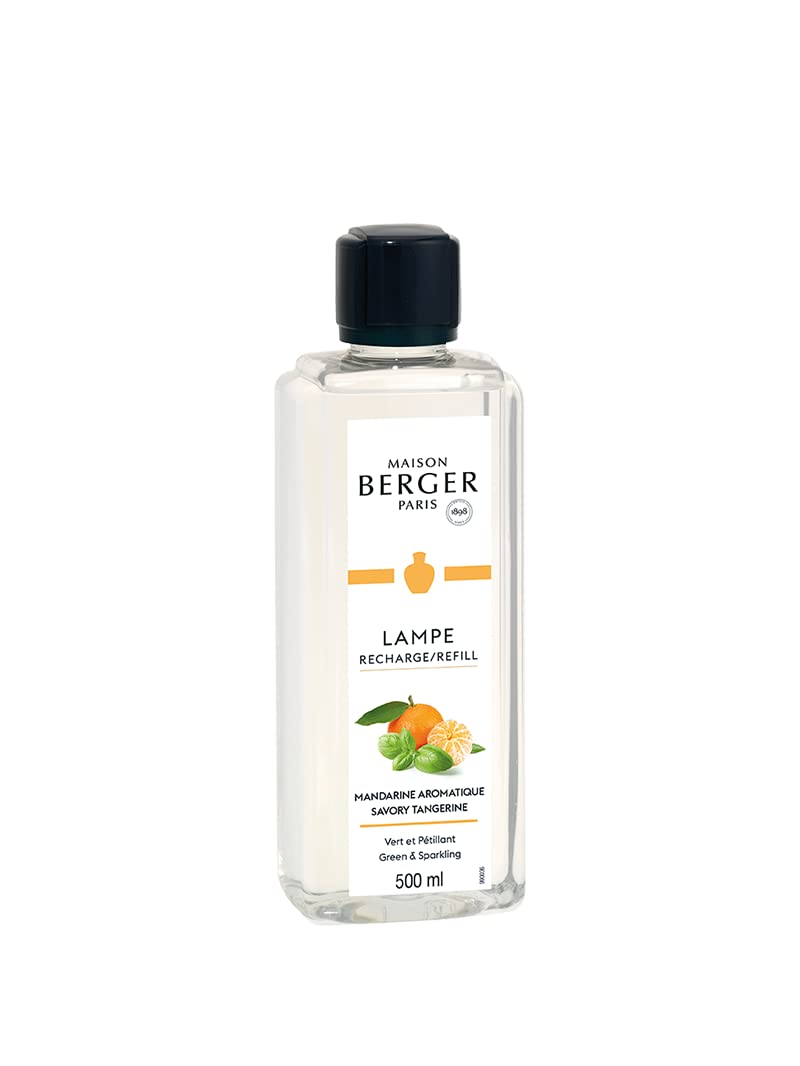 Maison Berger Paris – Recarga lámpara Berger 500 ml – Perfume de mandarina aromática