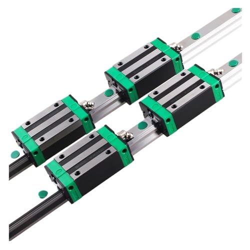 Rieles lineales CNC de movimiento suave con bloques HGH20CA de 700mm 2