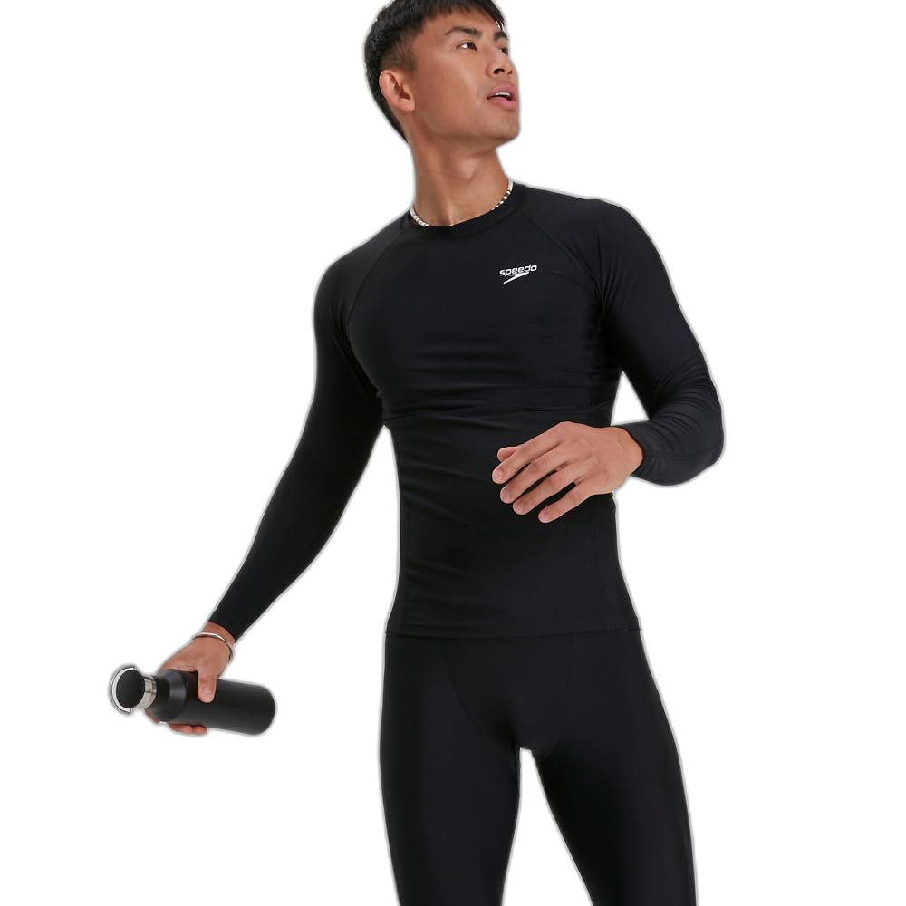 Speedo Herren Langärmeliges Rash-top Neopren-Shirt