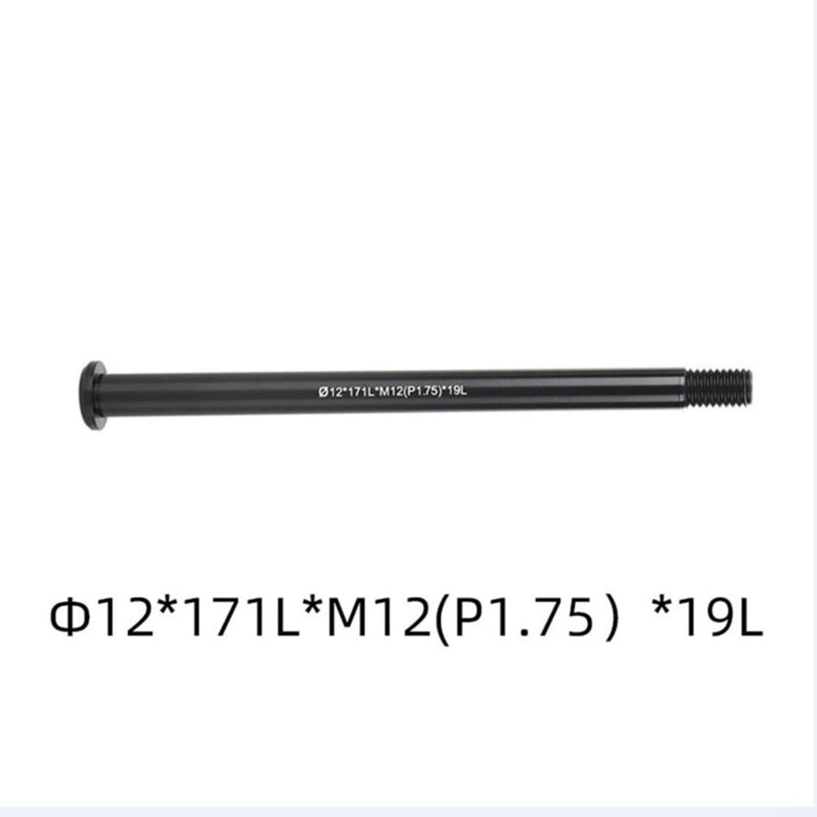 Asse Passante Per Bicicletta 12/15 Mm Lunghezza 122-181 Mm Passo 1,5 O 1,75 - Foto 4