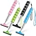 4Pcs Retractable Car Mirror Squeegee, Mini Side Rearview Wiper with Rod, Universal Squeegee Car Cleaning Accessories for Rainy Foggy Weather