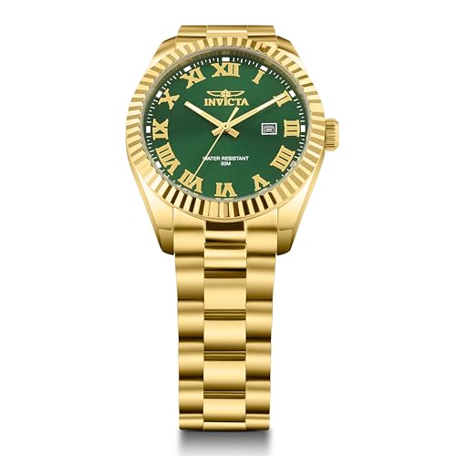 Image of Invicta Specialty Quartz Green Dial Analog Watch for Men - 48548