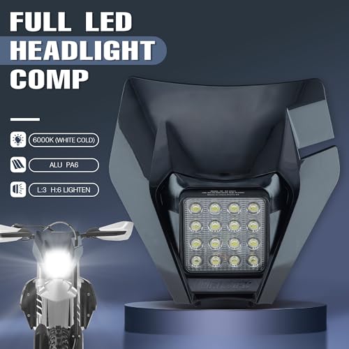 Sawrain SAWRAIN-LIGHT002-A Universal Dirt Pit Bike Led Headlight thumb #1