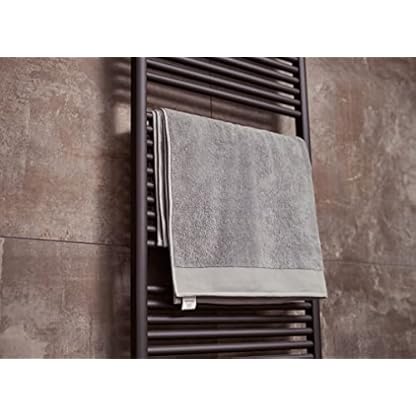 Cottera® Handtücher 8er Set in Grau | Premium Hotel & Spa Qualität | 2 Duschtücher 70x140, 2 Handtücher 40x70, 4 Gesichtstücher 30x30 | 100% feinste Baumwolle 600 g/m² | Made in Portugal, nachhaltig – Bild 4