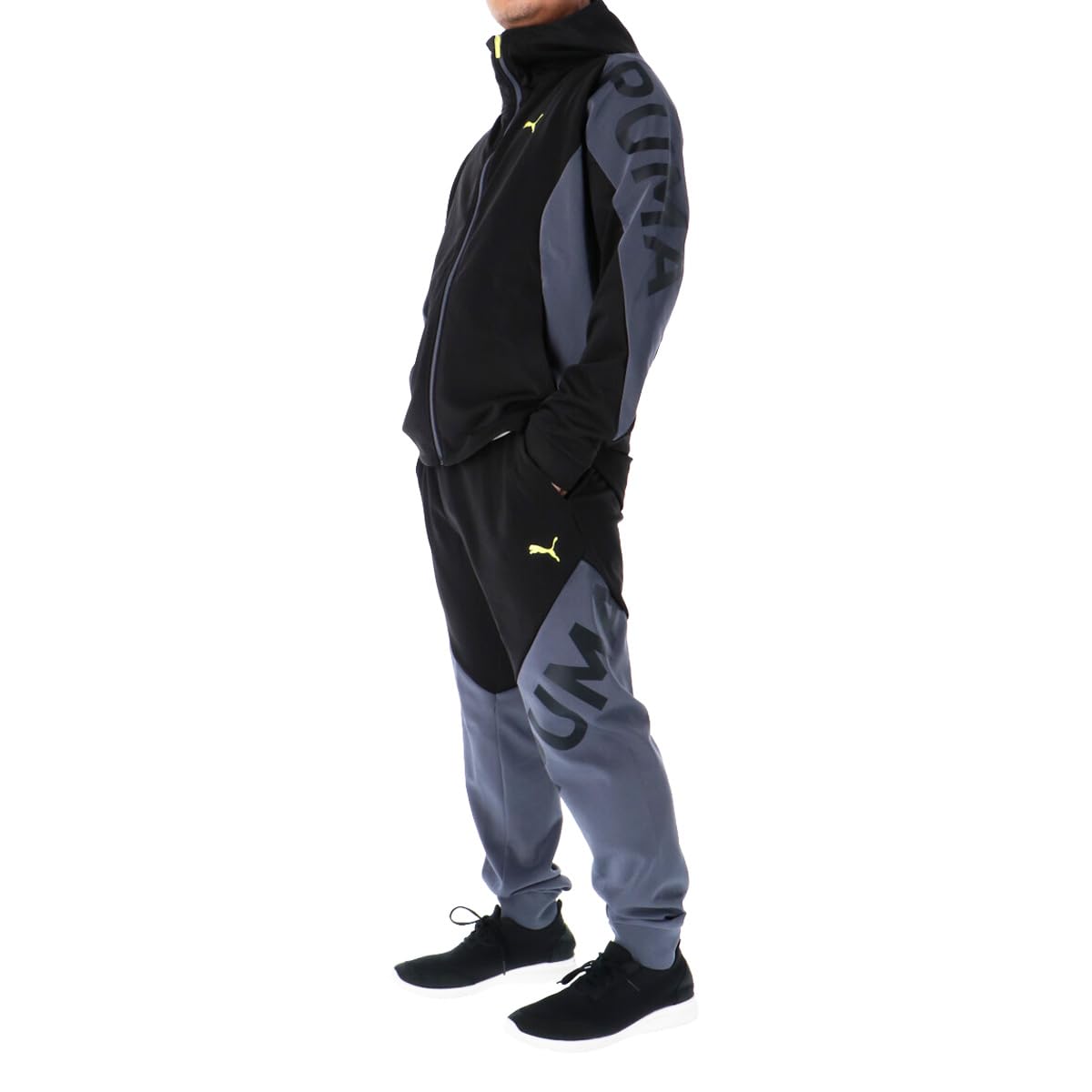 プージャ上下セット（プーマジャージ） Amazon | [プーマ] ジャージ メンズ 上下セット TAD 527046 ブラック