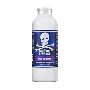 The Bluebeards Revenge, Talcum Powder For Men, Body Powder To Protect Against Sweat, Odour And Chaffing, 100g