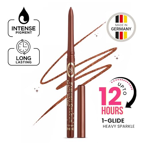 Image of FASHION COLOUR Intense Revolving Kajal(0.35g) | High Impact Intense Color In 1 Stroke | 12HR Long Stay | Matte & Mettalic Finish | Soft Texture | Waterproof & Smudgeproof | (07 GRAND CANYON, 0.35g)