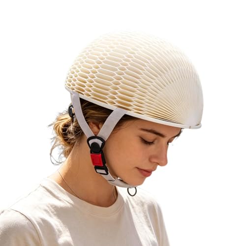 Chapeau de cyclisme en papier pliable contre l'encombrement des casques cyclistes homme