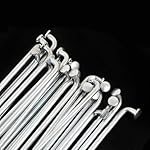 Electric-bicycle-Silver-Spokes-13G-Diameter-22mm-Length-100-290mm-spokes-45-Steel-nipples-36pcslot