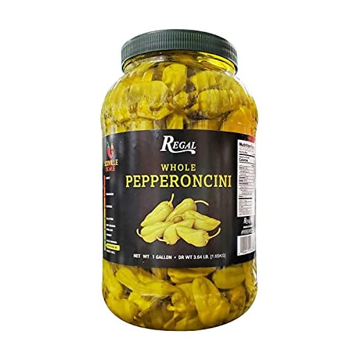 REGAL Regal Whole Pepperoncini, 1 Gallon