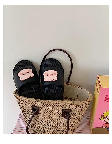 CEINOM Cute Cartoon Pig Slippers for Women Pillow Cloud Slides indoor Outdoor Anti-Slip Shower Shoes Home Slippers4