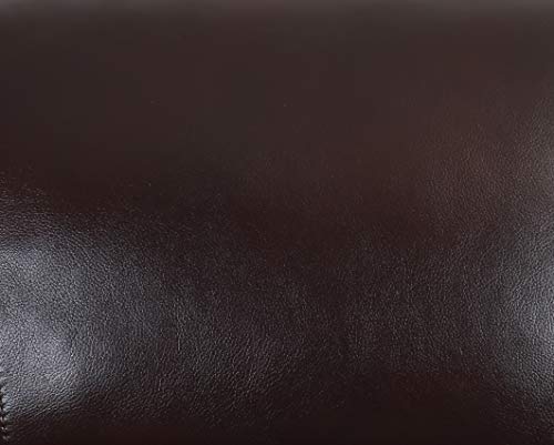 Amazon Brand – Ravenna Home Oakesdale Contemporary Glider Recliner, 35.4"W, Faux Leather, Dark Brown #TOP5