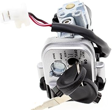 FXCNC Racing Motorcycle 2 Wire Ignition Switch Lock With Keys Compatible with PCX125 PCX150 2014-2015(35100-K35-V11)