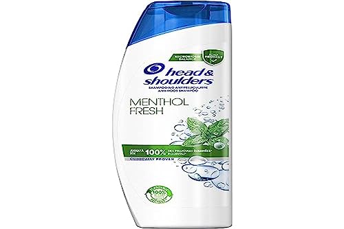 Head & Shoulders Menthol Fresh Anti-Schuppen-Shampoo, bis zu 100% der Schuppen, klinisch bewiesen, dermatologisch getestet, 500 ml