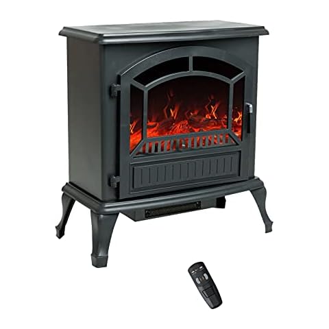 FLAME&SHADE Estufa de Chimenea eléctrica con Control Remoto Cover