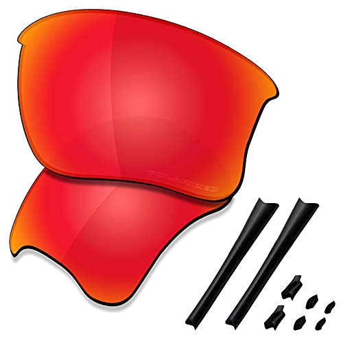 Image of SAUCER Premium Replacement Lenses & Rubber Kits for Oakley Flak Jacket XLJ | Flak Jacket XLJ Low Bridge Fit Sunglasses