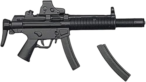 Miniatura 6 de HiPlay Accesorio de figura de acción a escala 112 modelo de ametralladora para figura coleccionable en miniatura de 6 pulgadas ZY6001A (ZY6001A)