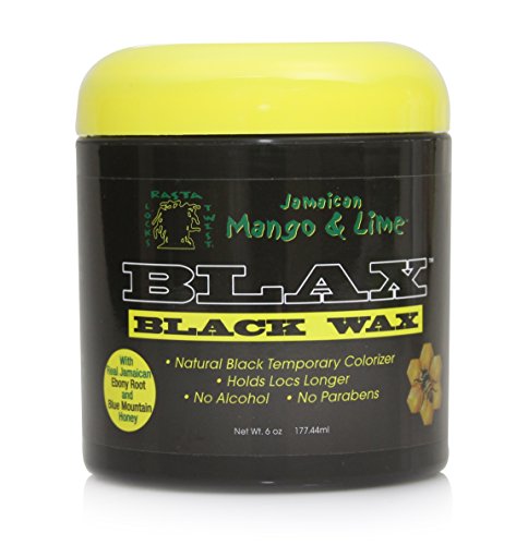 Jamaican Mango and Lime Blax Black Wax, 6 Ounce (Pack of 6)