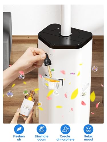 Image of 19L /5Gal Humidifiers for Bedroom Large Room 2800 sq ft, Quiet Humidifiers for Large Room, Floor Humidifier with 3 Mist Mode & Auto 180Mist Tube for Home Whole House School Office Commercial Plants