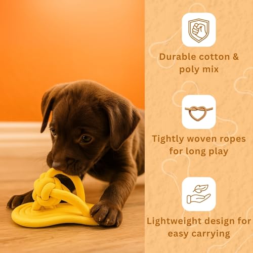 Image of Dog Rope Toys + Chew Toys, Combo (Pack of 7)
