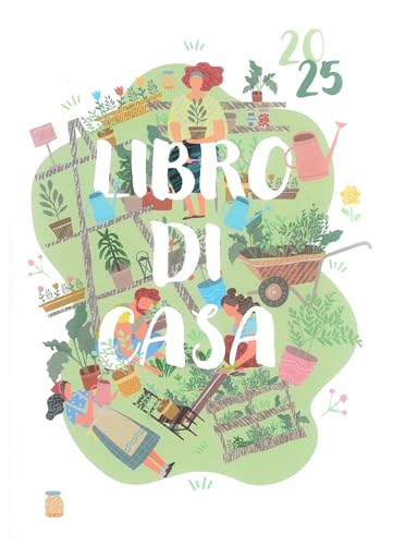 Agenda Giornaliera Cangini Filippi"Libro di Casa"2025 A5,15x21 cm. AG22C