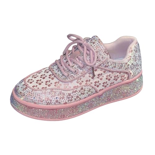 Chaussures à lacets florales brodées pour vos balades printanières