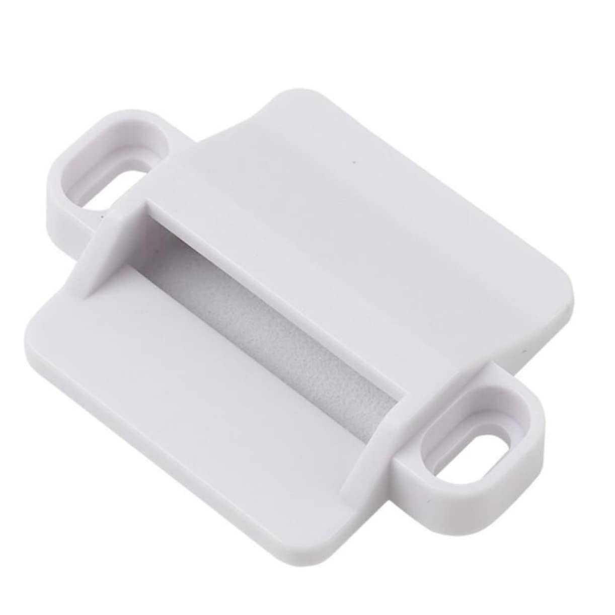 ibasenice 2 Pz Serrature Per Armadietti a Prova Di Bambino Chiusura Dell'armadio a Pulsante Serrature Dell'armadio Blocco Bambini Lazy Susan Armadio Di Sicurezza Bianca Credenza
