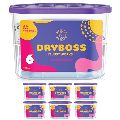 DRYBOSS Pack x 6 Deshumidificador