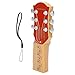 Air Guitar for Kids, Connect Mp3 7 Chords Jouet de musique pour enfants Induction infrarouge pour l'illumination musicale des enfants(red)