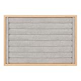 UTILISATION LARGE: Vous pouvez placer ce plateau à bijoux sur une coiffeuse ou un tiroir pour organiser vos boucles d'oreilles, bagues, également adapté à une bijouterie ou à un salon professionnel pour exposer toutes sortes de beaux bijoux