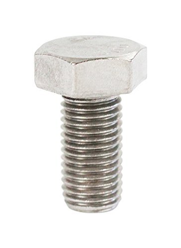 Image of (5pcs) BelMetric M8X1.0X16 A2-70 Stainlesss Steel Metric Fine Threaded Hex Tap Bolts DIN 961 for Automobiles, Motorcycles and Watercraft BR8X1.0X16SS