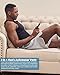 KOCLES Compression Shirt Men Slimming Undershirt Body Shaper Vest, Gym Workout Gynecomastia Compression Tank Top, Abs Abdomen Shapewear Tummy Control (XX-Large, Black)