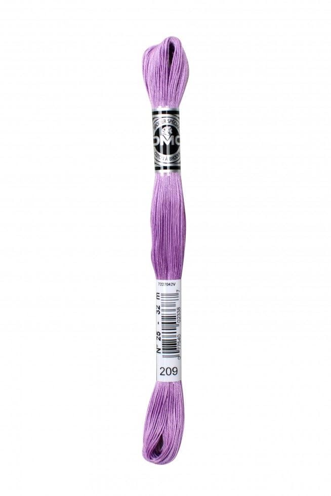 DMC Size 25 Coton A Broder Special Embroidery Thread - 209 Purple - Each — image 1