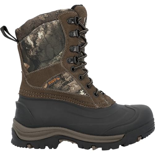 ROCKY Big Kids Jasper Trac Waterproof 2000G Insulated Outdoor Boot Realtree Apx Size 7(M)
