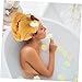 PACKOVE Cartoon Animal Ear Hair Drying Cap Fast Drying Towel for All Hair Types Thickened Double Layer for Adults for Bath Makeup Travel Use