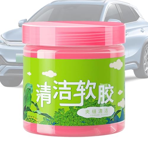 Gel de limpieza de automóviles, Masilla de limpieza de automóviles, Masilla de gel de limpieza de coche de viscosidad fuerte reutilizable, limpiador de ventilación de coche, gel compuesto de limpieza
