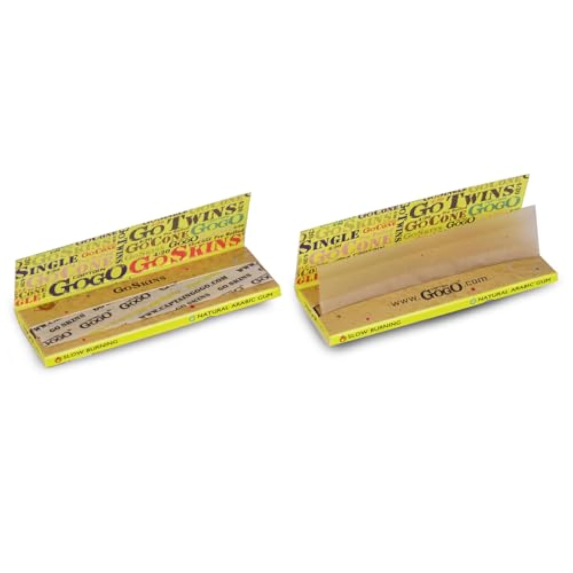 GOGO GoSkins 1/4 Brown Rolling Papers, Gift