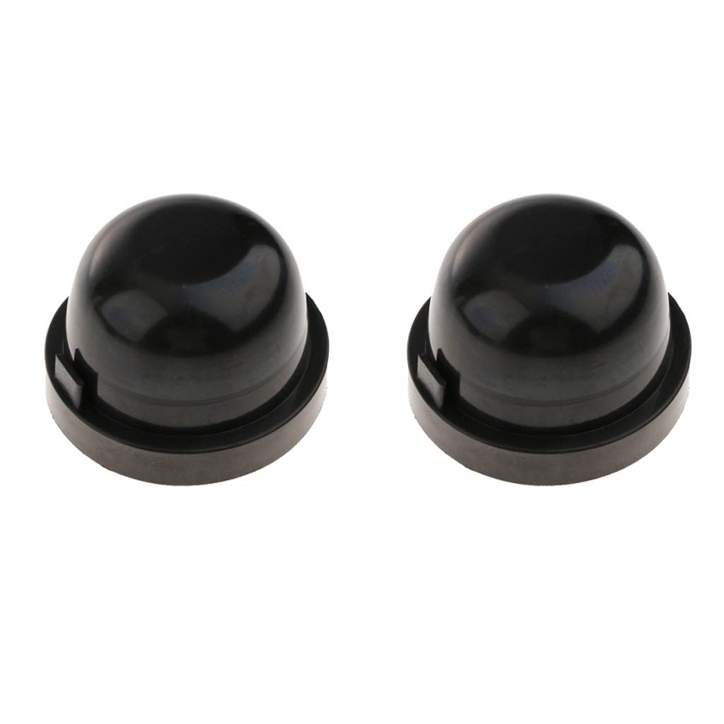 CALANDIS® 2X Universal Hid Led Headlight Headlamp Dust Cover Light Cap Dustproof 75Mm-image-1