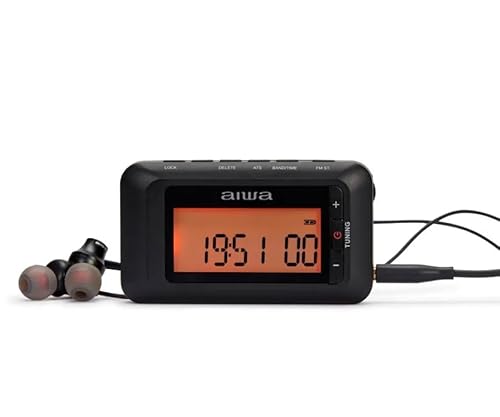 Aiwa Rd-10 Negro - Radio Portátil Digital Dab+ - FM-RDS