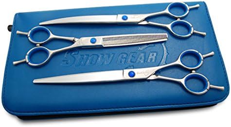 Show Gear Supreme Series 8 inch Set Grooming Scissors / Shears LEFTY