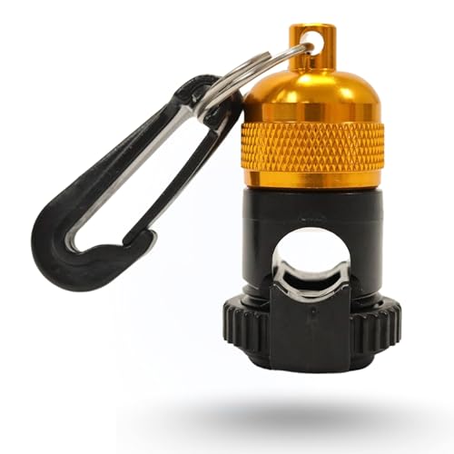 Support magnétique Scuba-Choice or pour flexible de plongée, finition haut de gamme