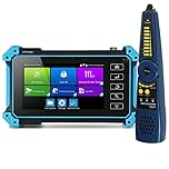 CCTV Tester Monitor 5 Inch Touch Screen IP AHD TVI CVI Camera Tester Analog Camera Test Support POE WIFI PTZ 1080P H.265 IPC-5100 plus/Camera Test Too DC12V output