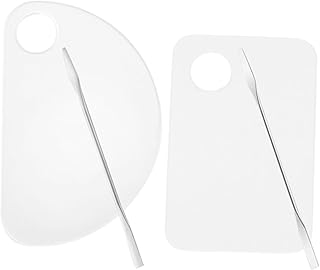 NOLITOY 2sets Makeup Mixing Palette Transpare...