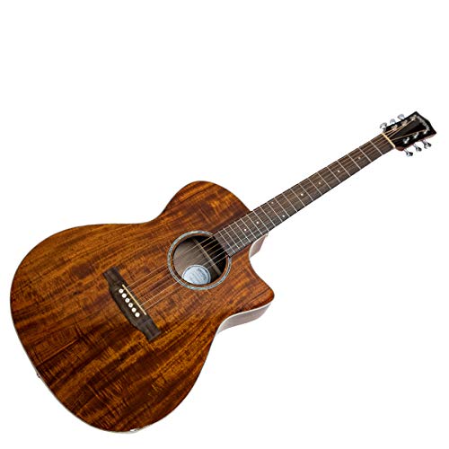 Santana ST-SG100KOA Guitare folk Édition 2020 koa - Les Beatles, Paul McCartney, John Lennon, RIngo Starr, George Harrison Santana ST-SG100KOA Guitare folk Édition 2020 koa – Image 4