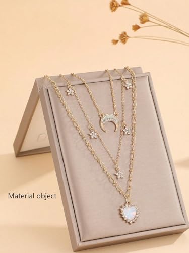 Charm Necklace Crystal Gothic Evening2