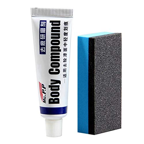 Car Scratch Repair Wax Paint Scar Remover Paste With Sponge Brush